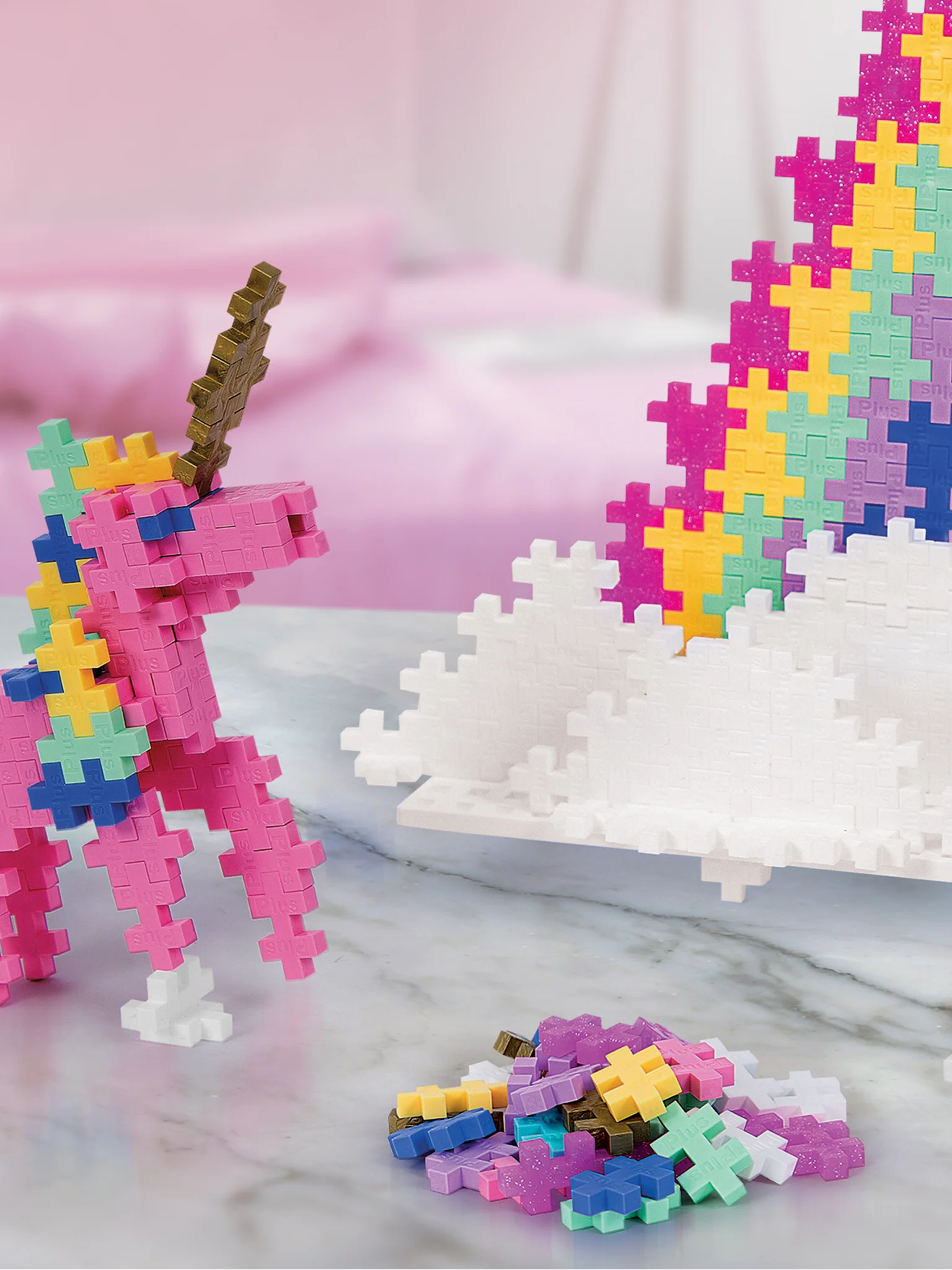Plus-Plus Learn To Build Unicorns