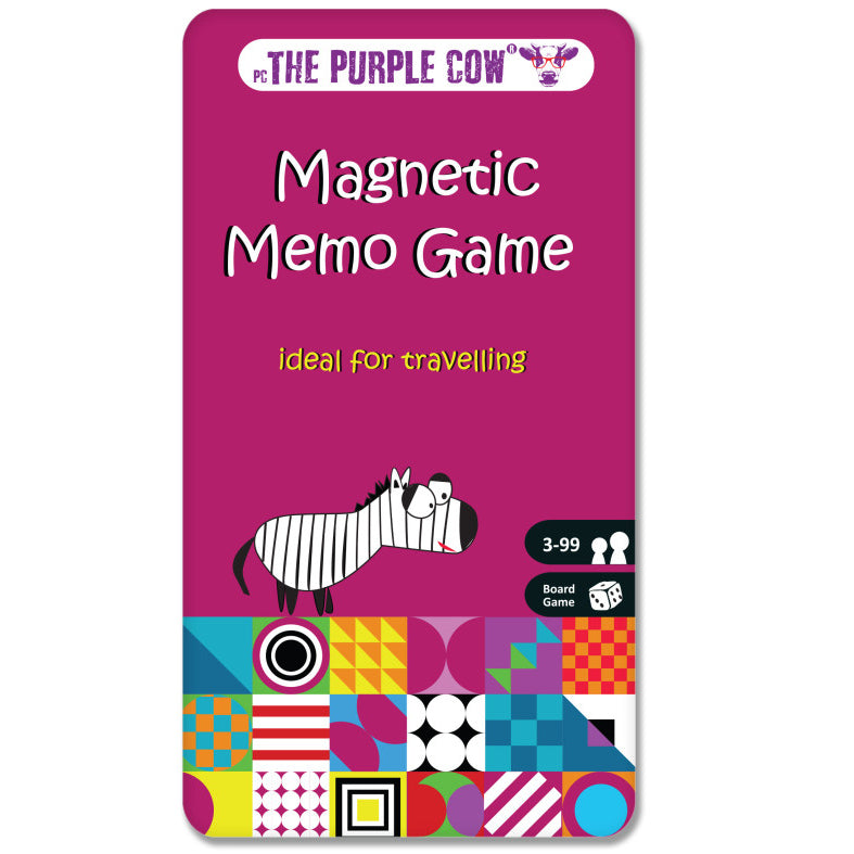 Purple Cow To Go Magnetic Travel Games: Memo Game