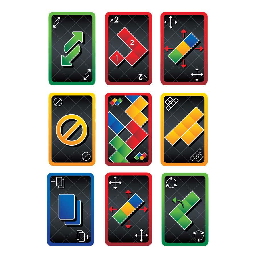 Mattel Uno Blokus Mash Up