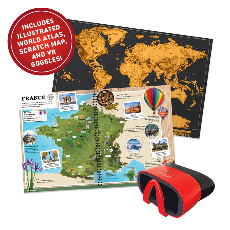 Abacus Brands Virtual Reality Box Set: World Atlas