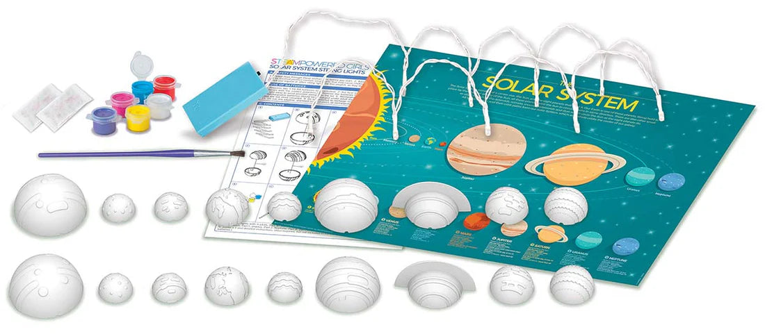 4M STEAM Powered Girls: Light Up Solar System