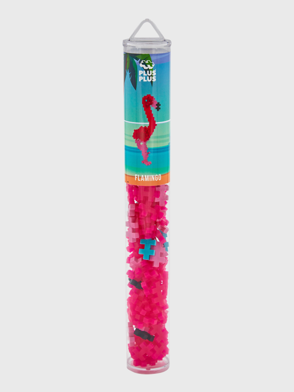 Plus-Plus Tube Flamingo (100pcs)