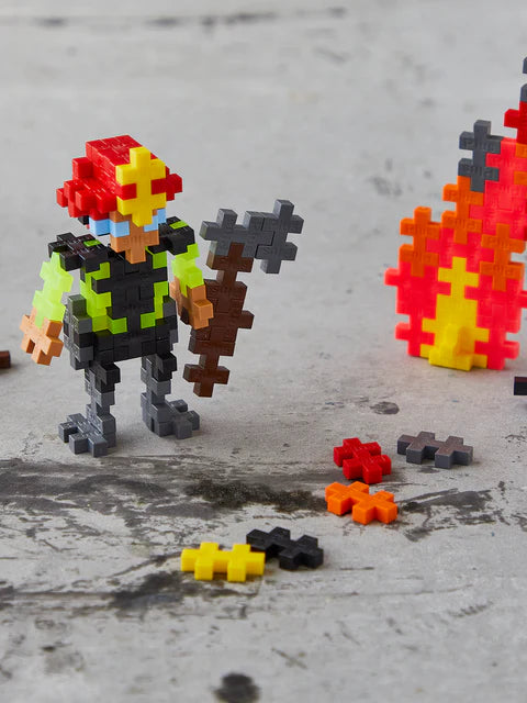 Plus-Plus Firefighter Tube (100pcs)