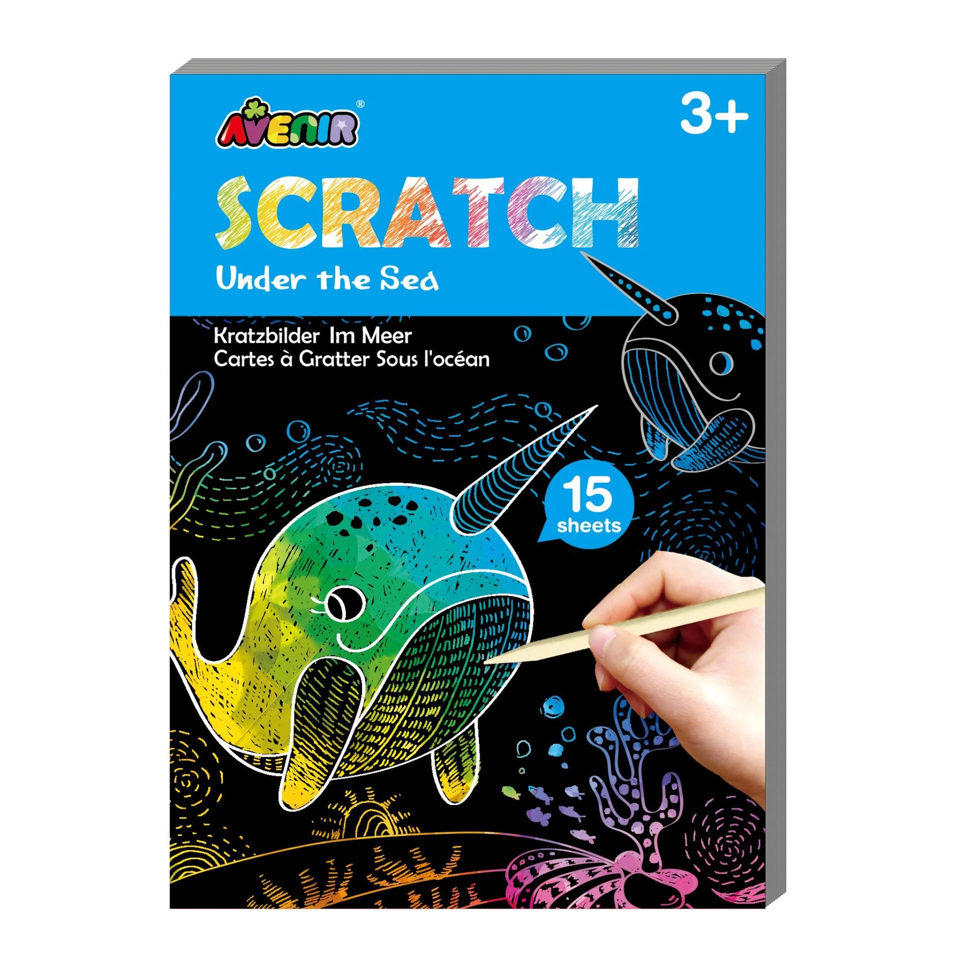 Avenir Mini Scratch Book - Under the Sea