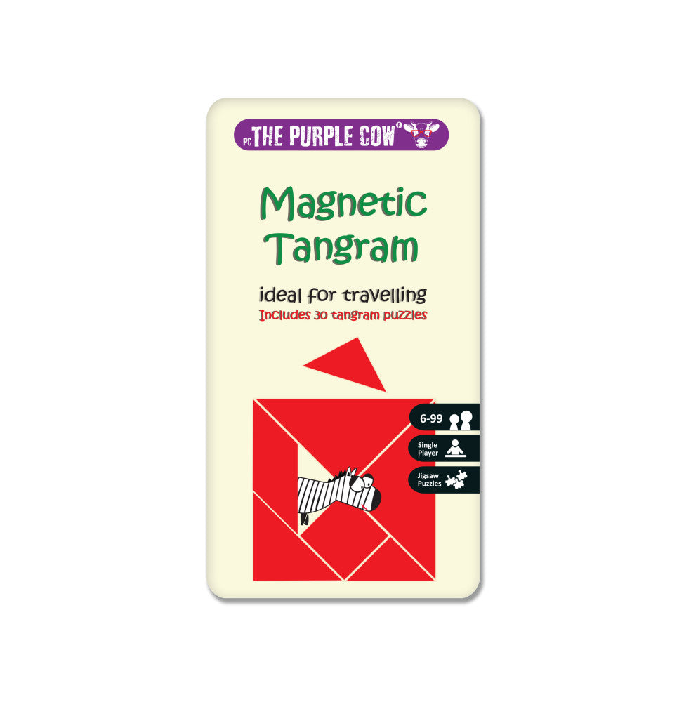 Purple Cow To Go Tangram