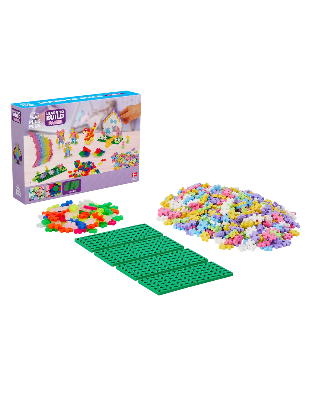 Plus-Plus Learn to Build - Pastel