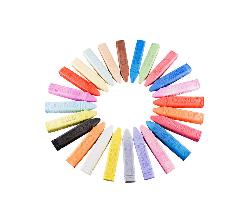Crayola Washable Sidewalk Chalk 24ct