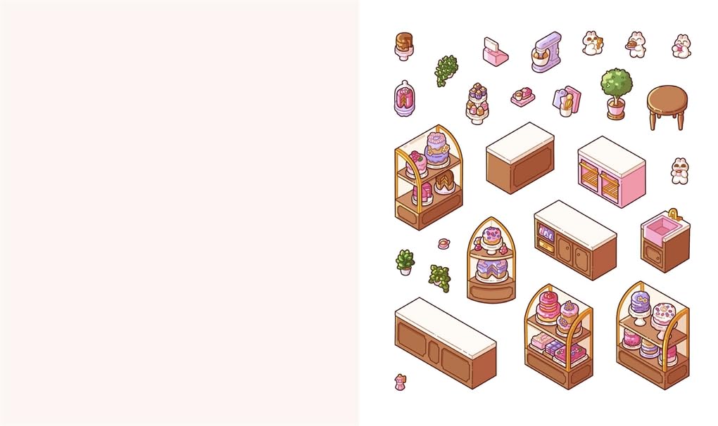 Cute N Cozy Sticker Therapy: Cozy Town