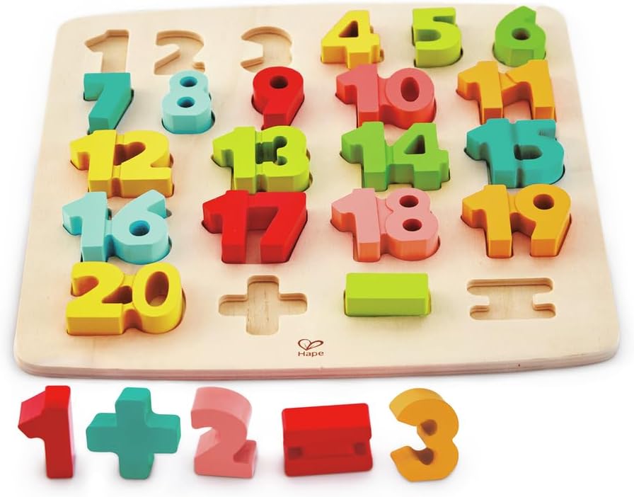 Hape Chunky Number Math Puzzle