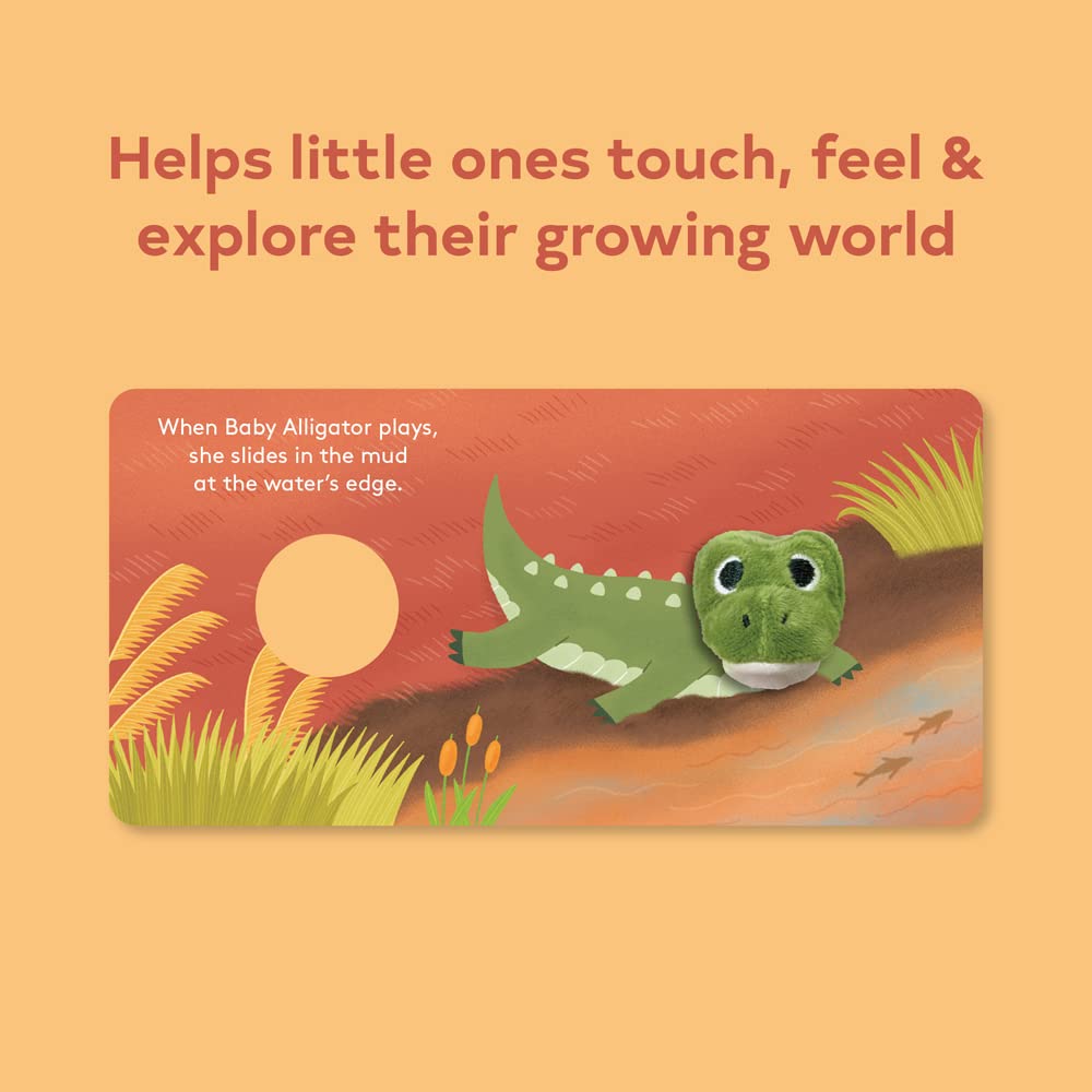 Finger Puppet Book: Baby Alligator