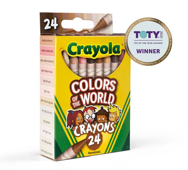 Crayola Colours of the World Crayons (24ct)