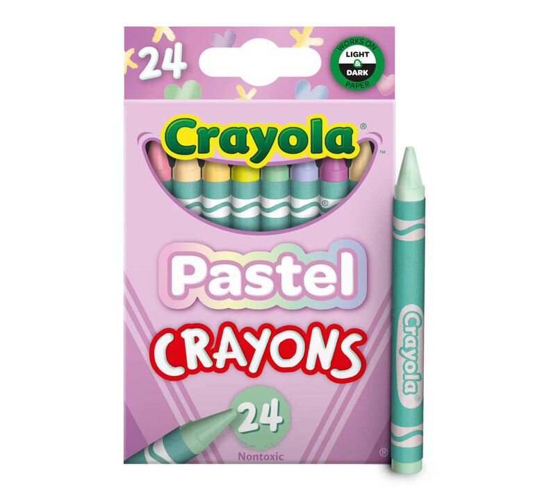 Crayola Pastel Crayons (24ct)