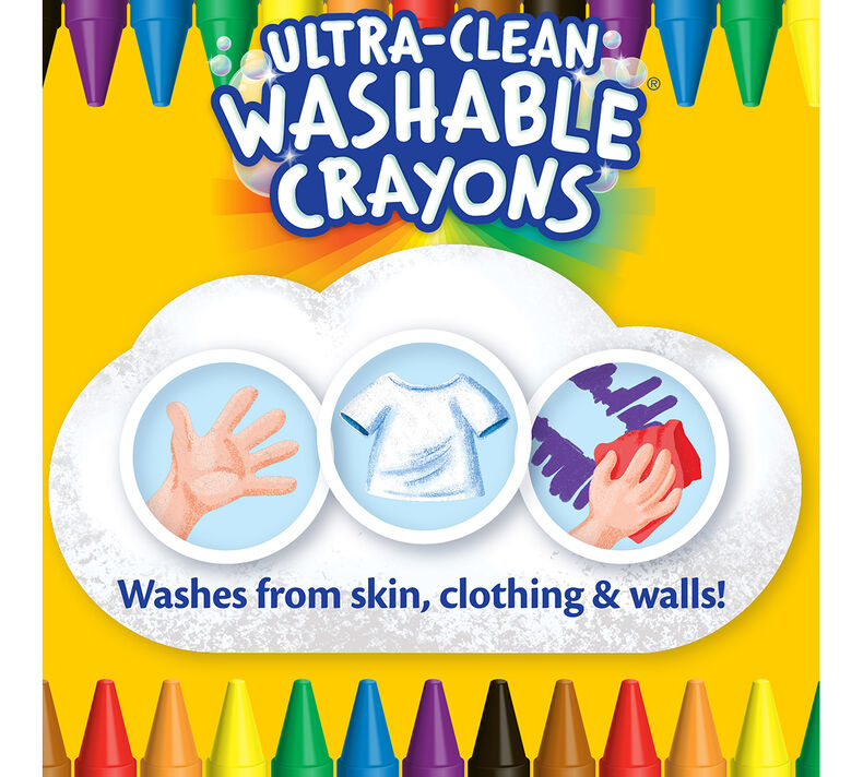 Crayola Ultra-Clean Washable Crayons (24ct)