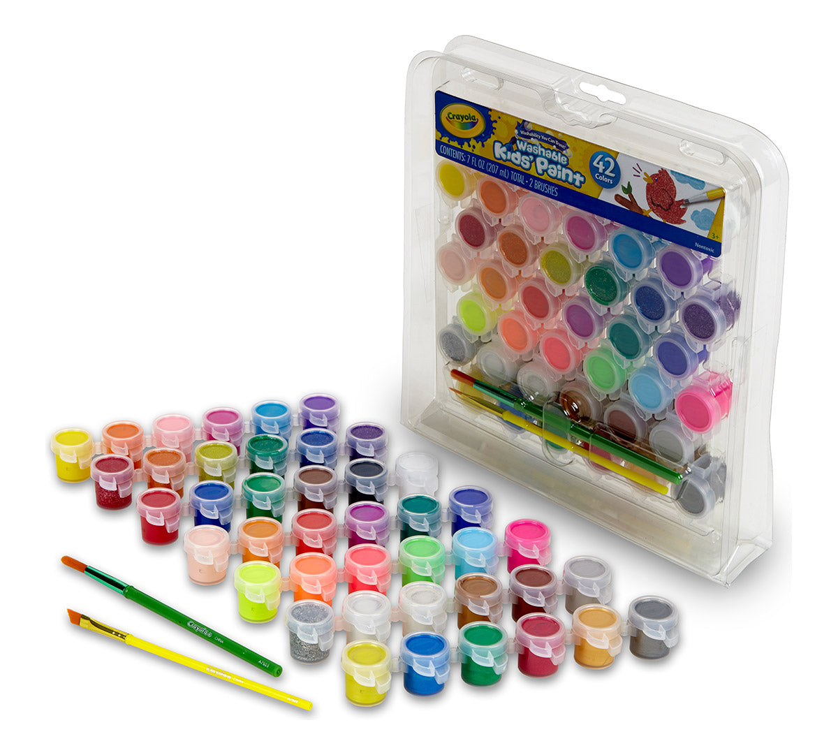 Crayola Paint Washable Pots (42ct)