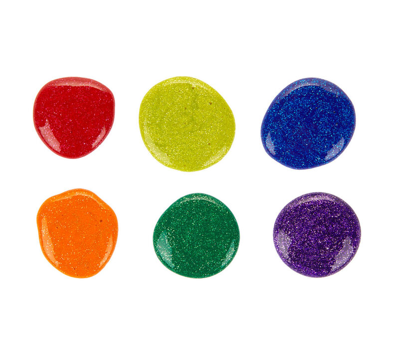 Crayola Glitter Washable Paint (6ct 2oz)
