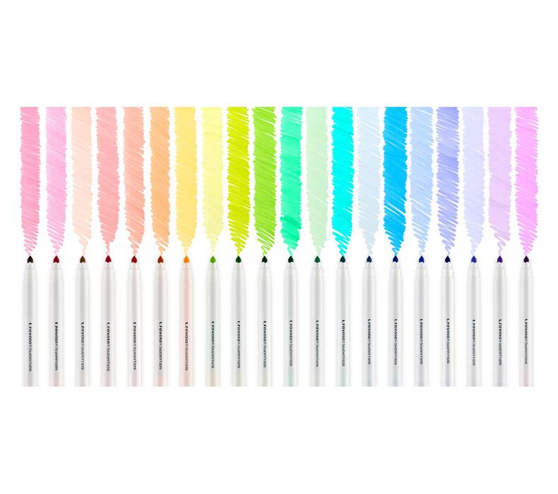 Crayola Pastel Supertip Markers 20ct The Toy Folks crayola-pastel-supertip-markers-20ct-the-toy-folks