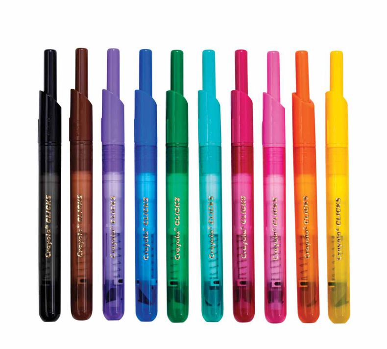 Crayola Washable Retractable Markers (10ct)