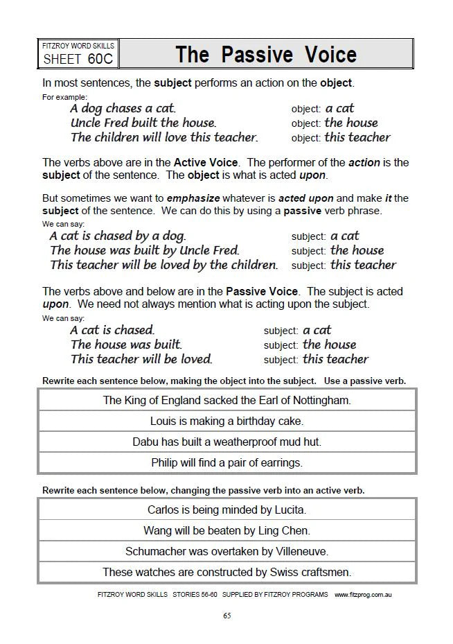 Fitzroy Word Skills 6b (56-60)