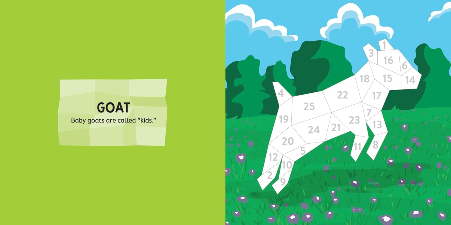 My First Paint By Sticker: Farm Friends