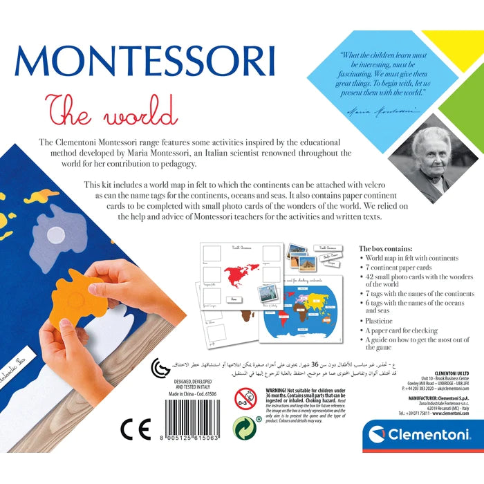 Clementoni Montessori - The World