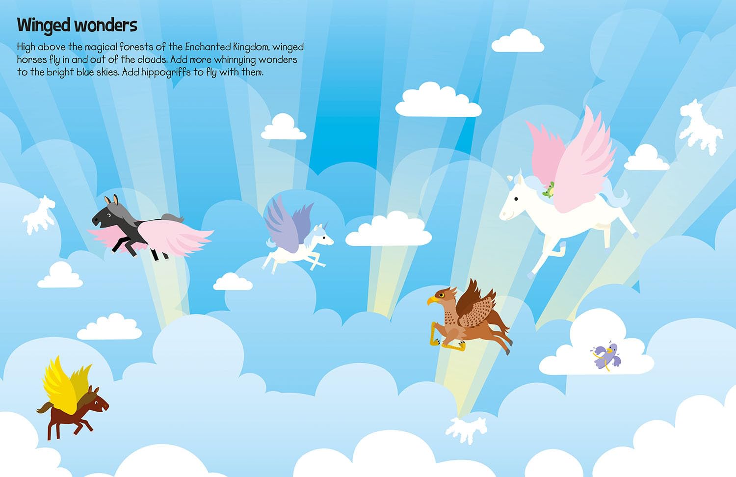 555 Stickers Magical Creatures
