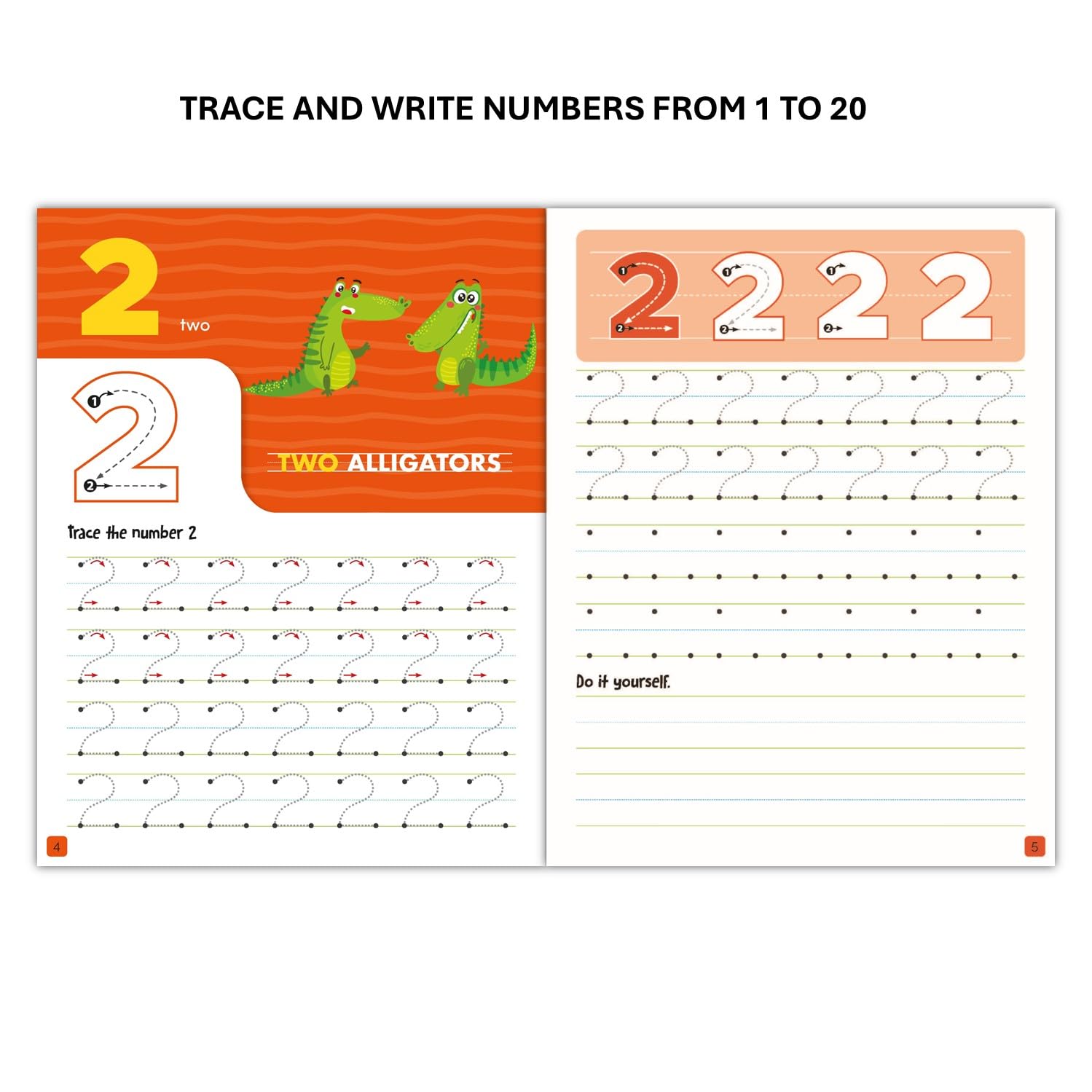 Lets Learn Writing: Numbers 1 To 20