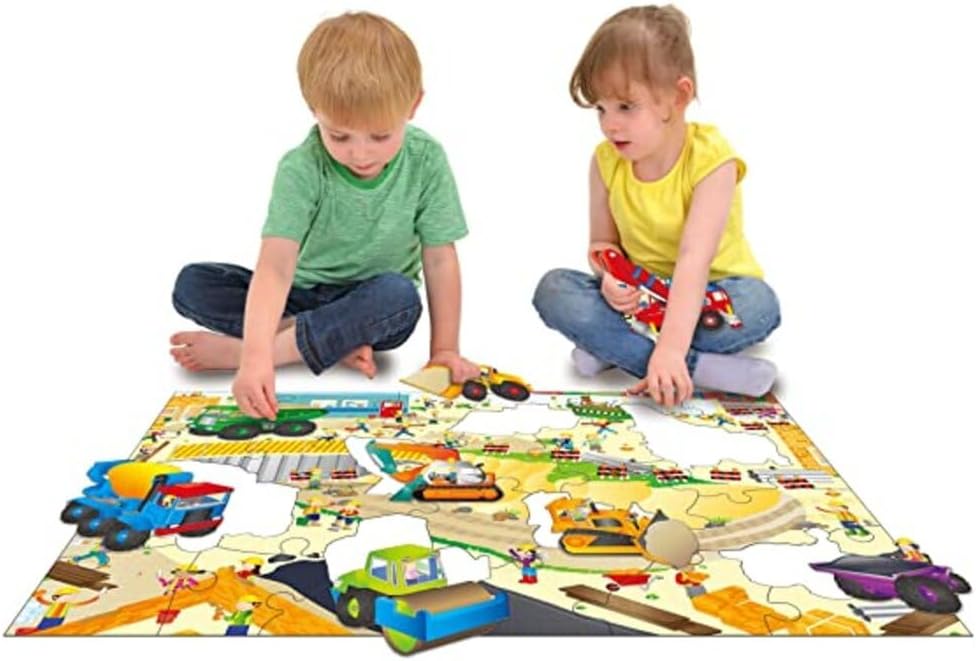 Galt Giant Floor Puzzles: Construction Site