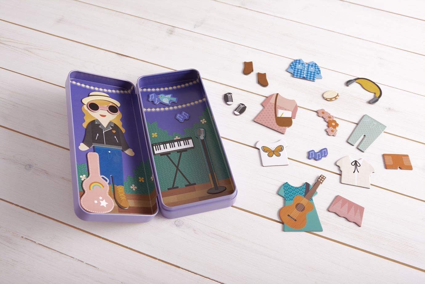 Petit Collage Magnetic Dress Up: Shine Bright Music Maker