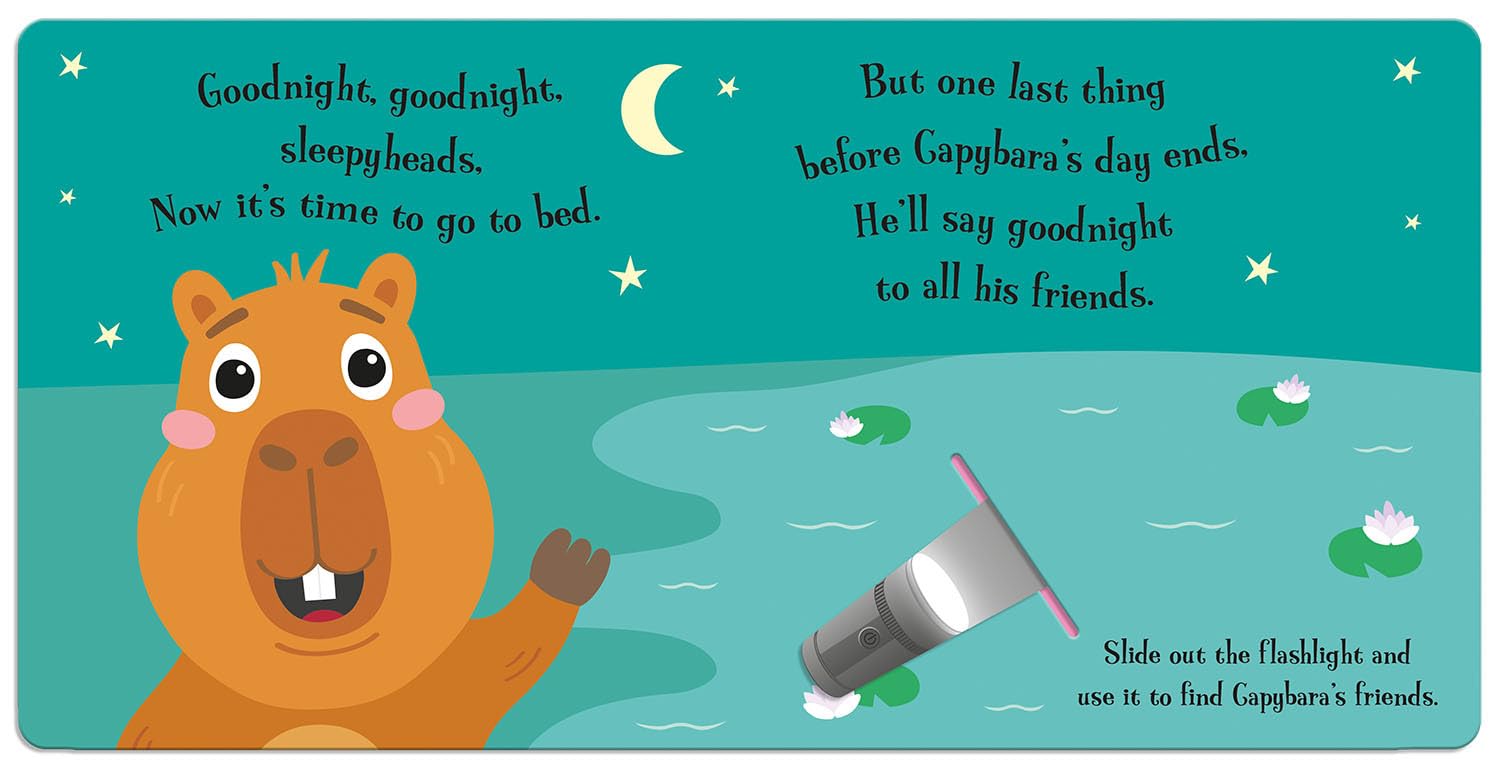 Torchlight Book: Goodnight Capybara