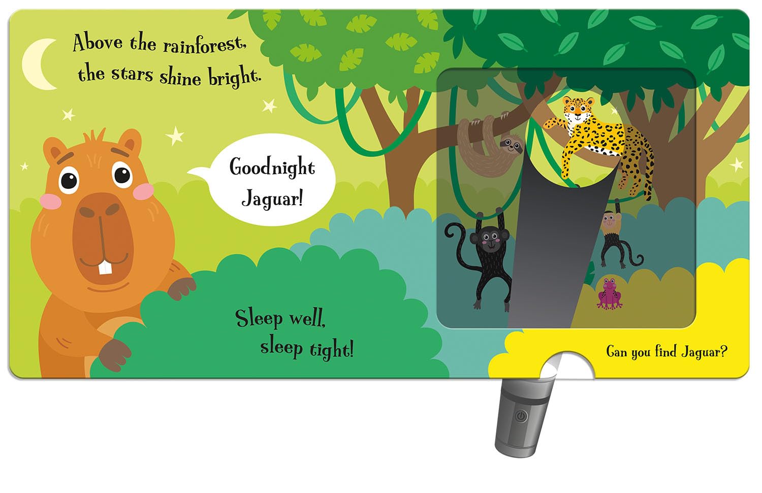 Torchlight Book: Goodnight Capybara