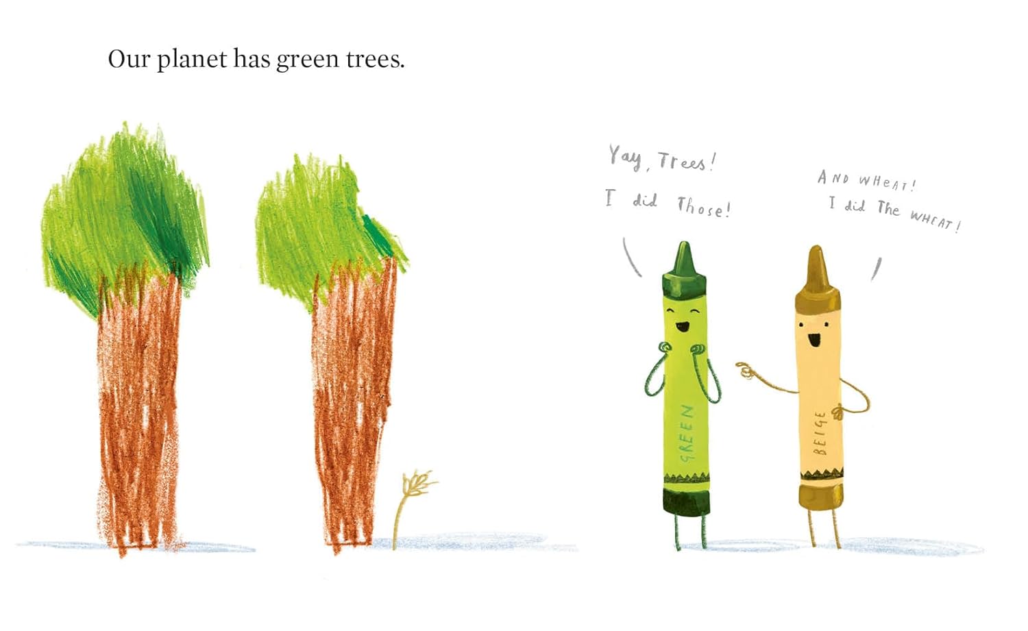 Crayons Love Our Planet
