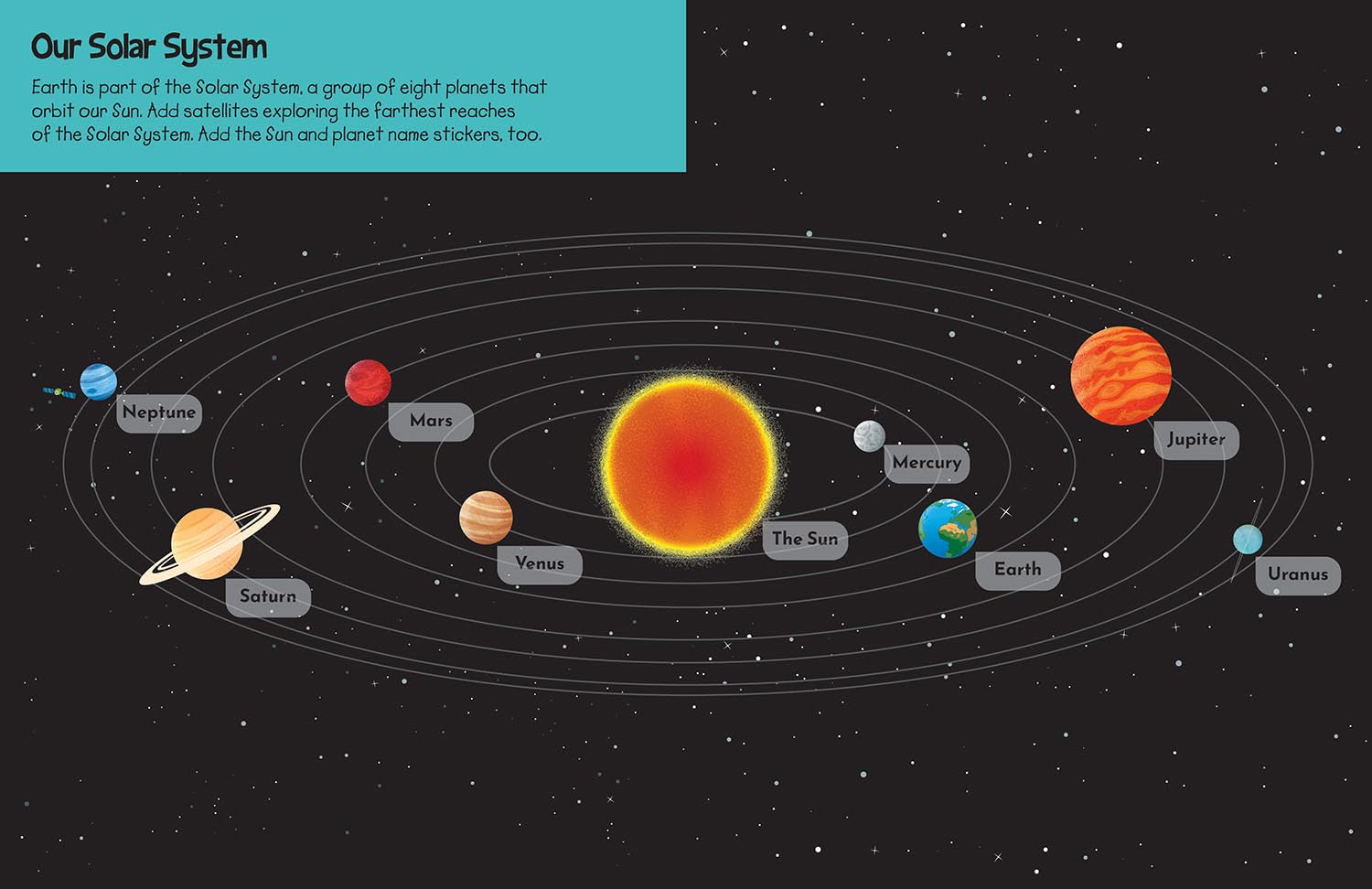 555 Sticker Fun Space