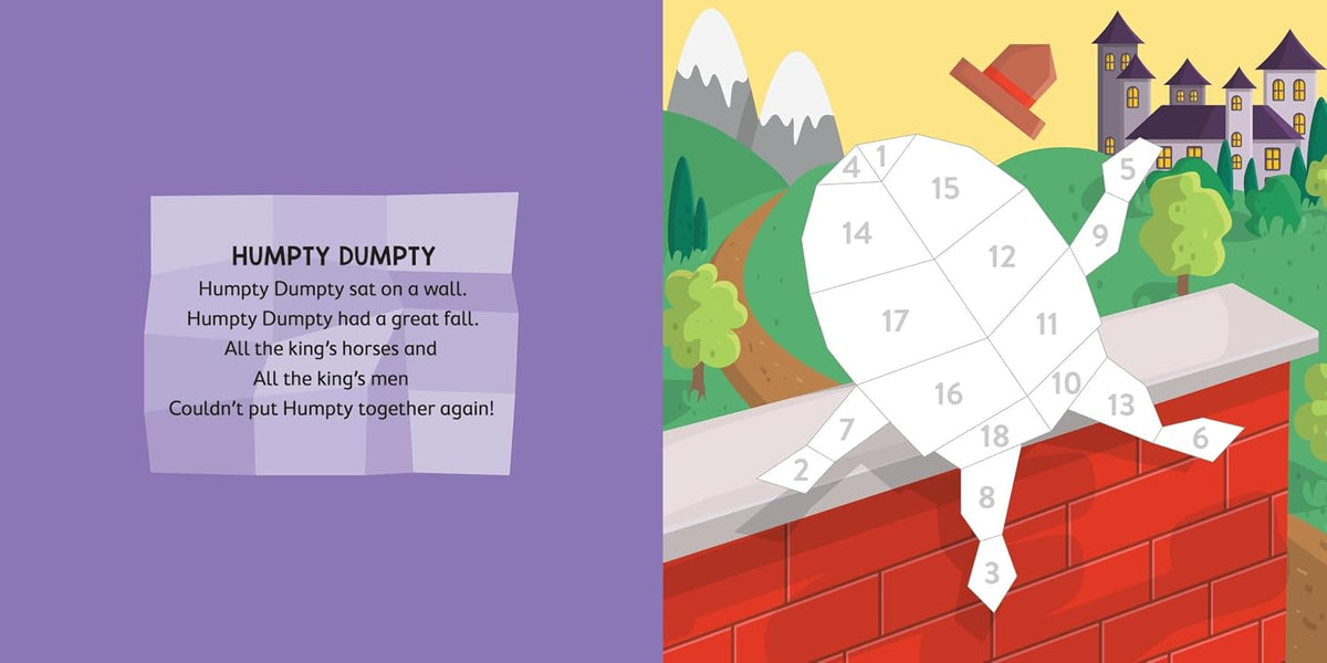 My First Paint By Sticker: Nursery Rhymes