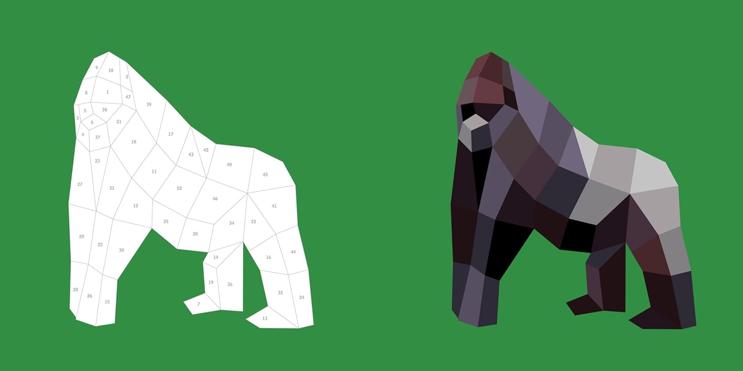 Paint By Sticker Kids: Zoo Animals