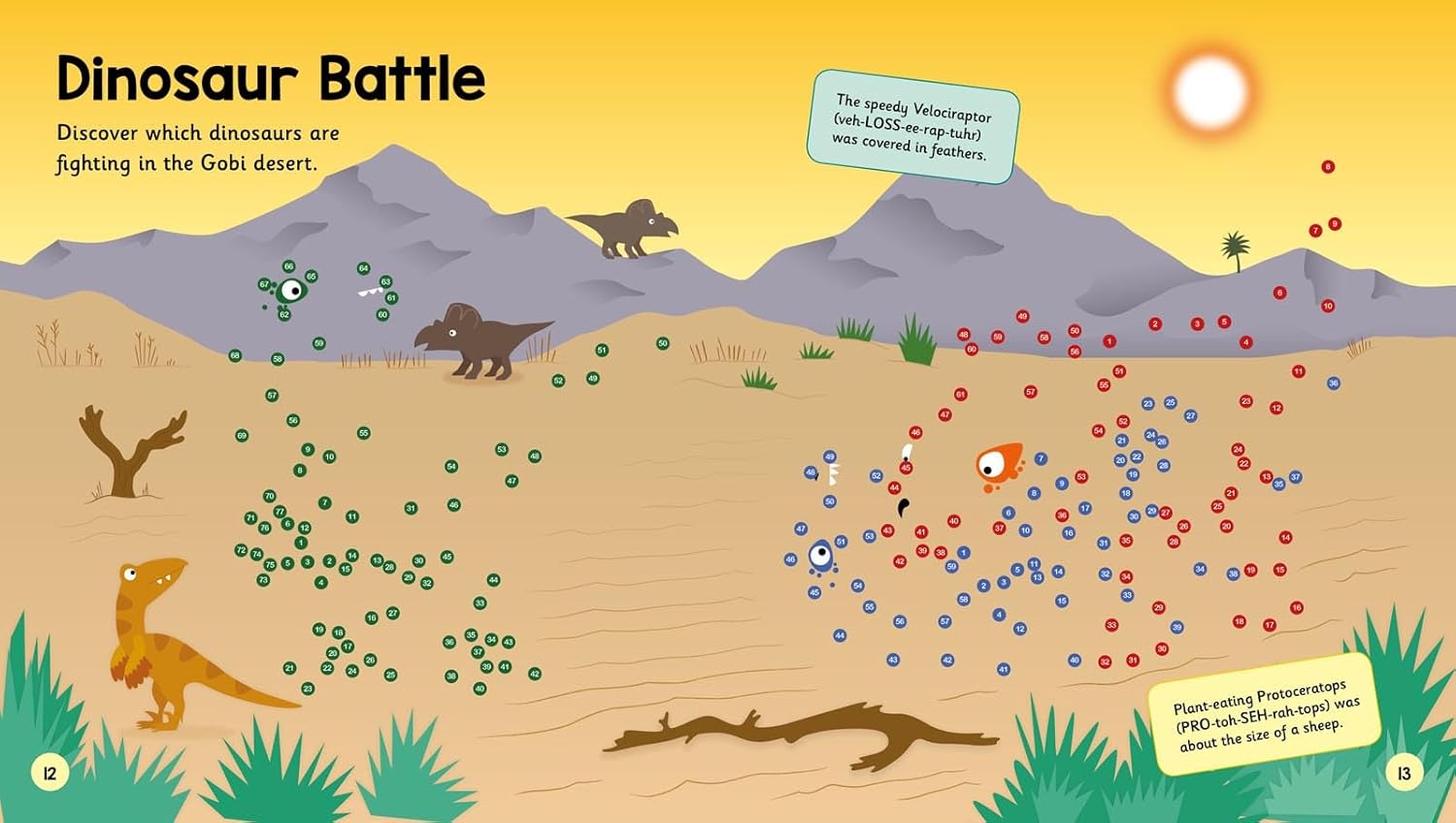 Dinosaur Dot To Dots