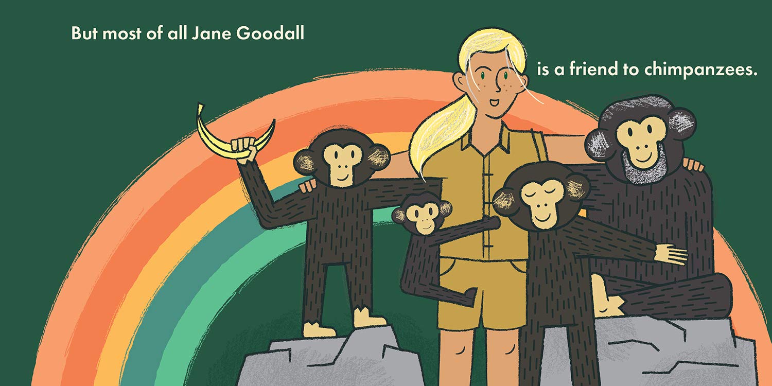 A Babylit Book: Jane Goodall Is A Friend To All