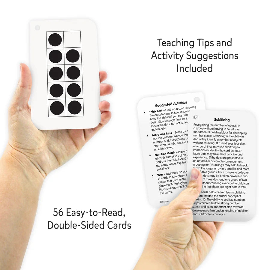 Teacher Created Resources Subitizing Flash Cards