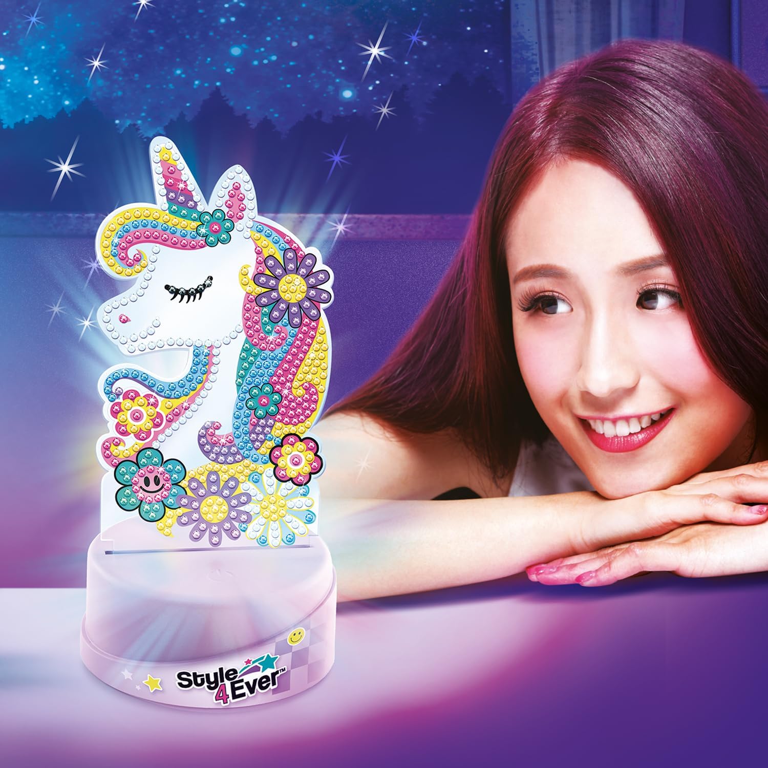 Style 4 Ever Diamond Art Lamp Set