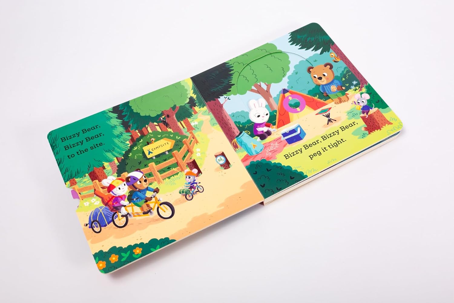 Bizzy Bear Camping Trip