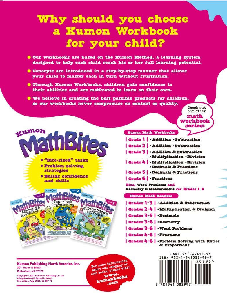 Kumon Mathbites Grade 3: Multiplication