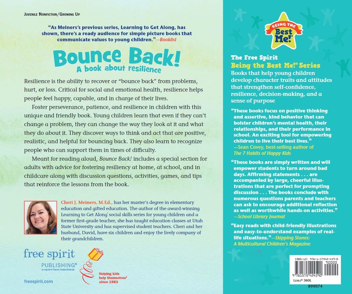 Being The Best Me: Bounce Back! A Book About Resilience
