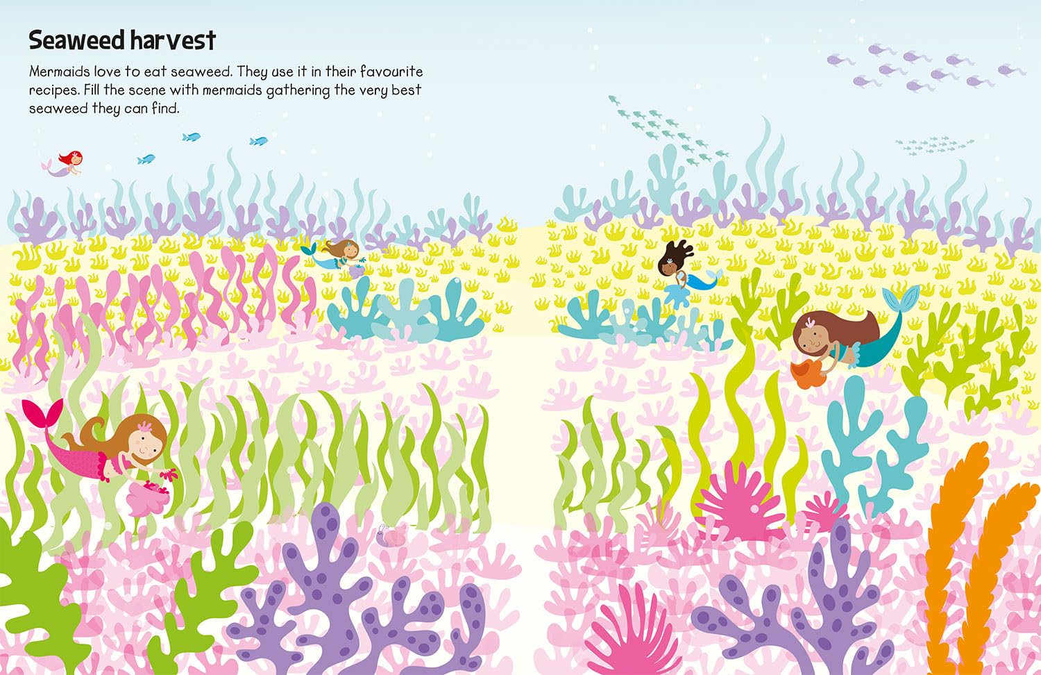 555 Sticker Fun Mermaid World