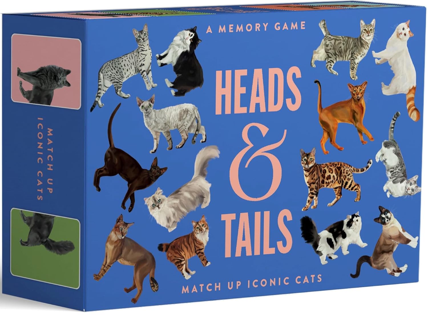 Heads & Tails: Cat Memory Cards: Match Up Iconic Cats