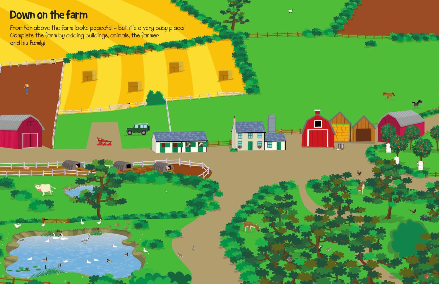 555 Sticker Fun Farm