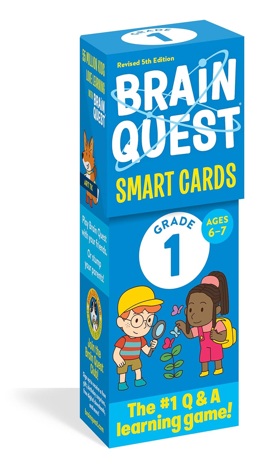 Brain Quest Smart Cards: Grade 1 (Ages 6-7)