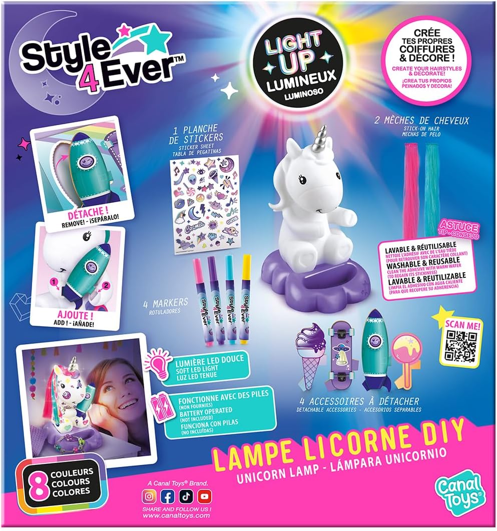 Style 4 Ever Unicorn DIY Light-Up