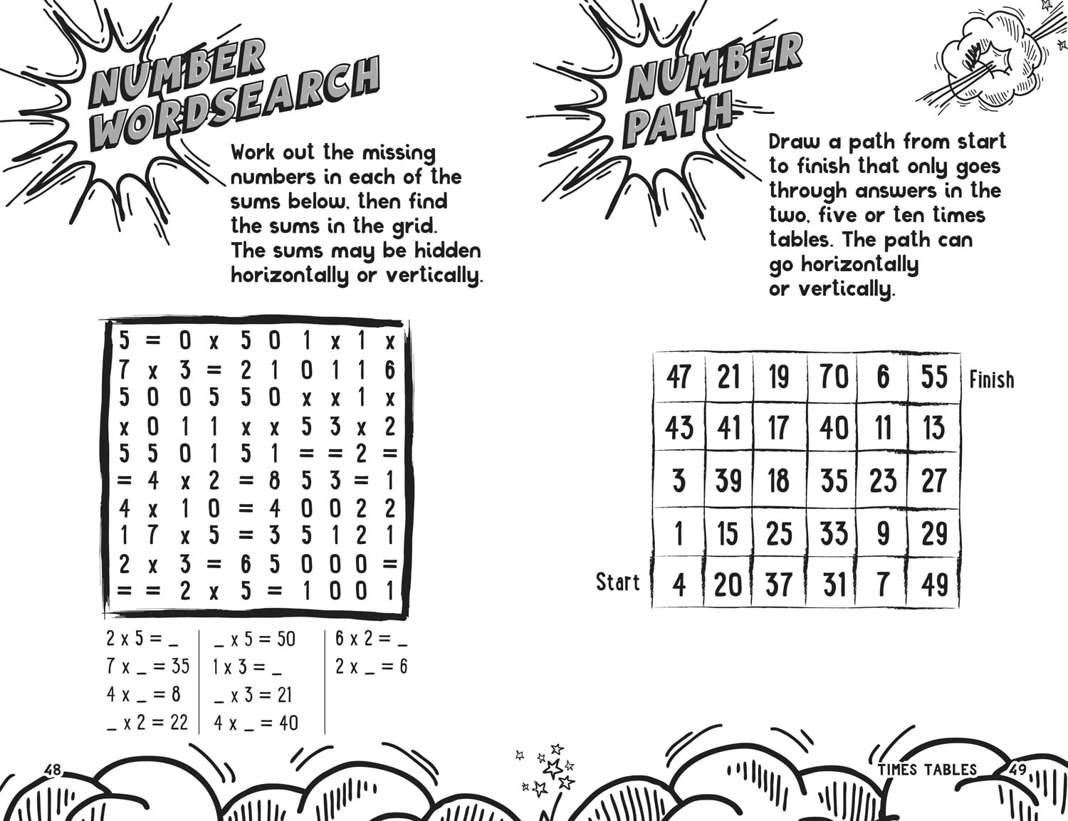 Times Tables Games For Big Thinkers