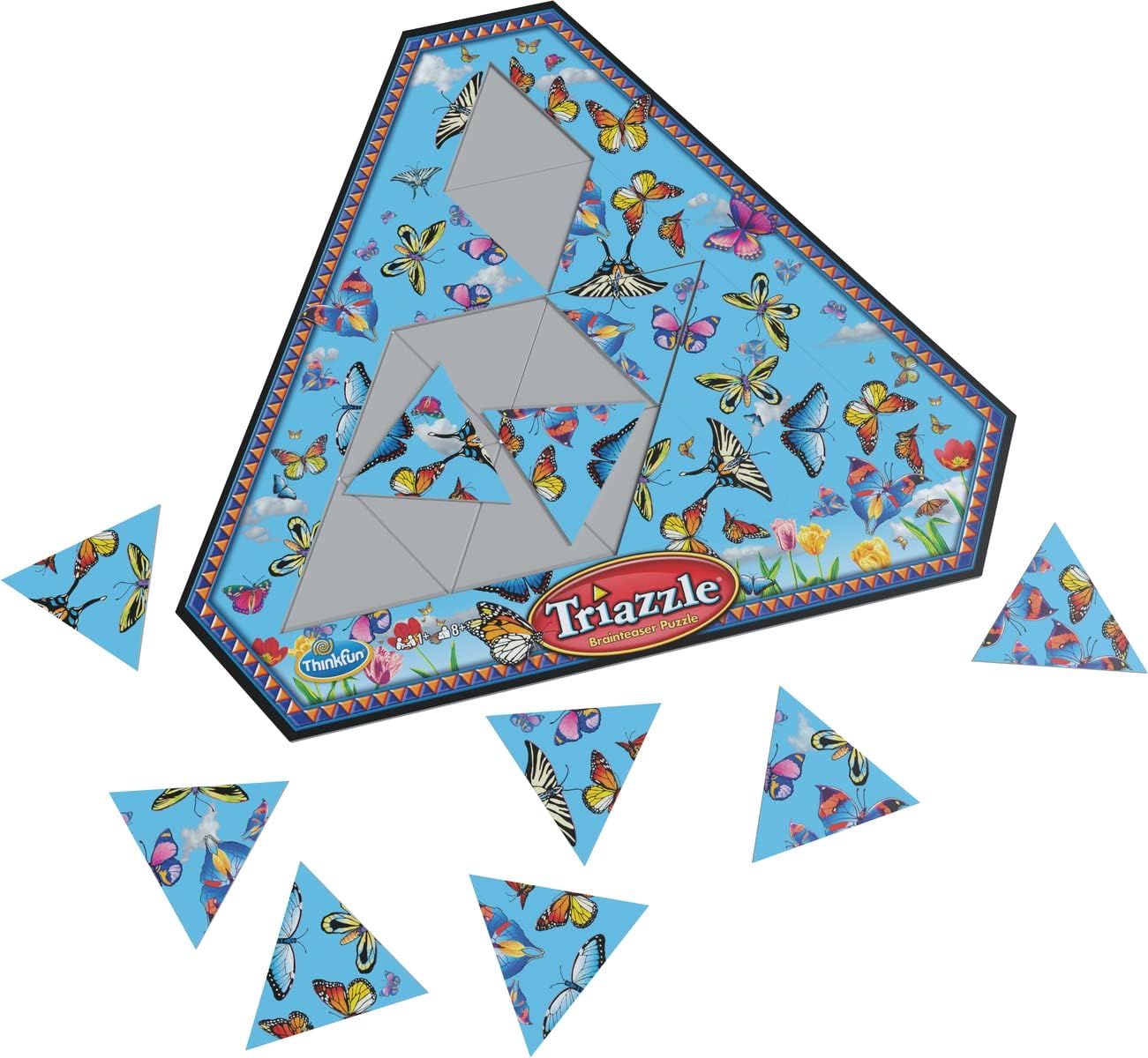 ThinkFun Triazzle Butterflies