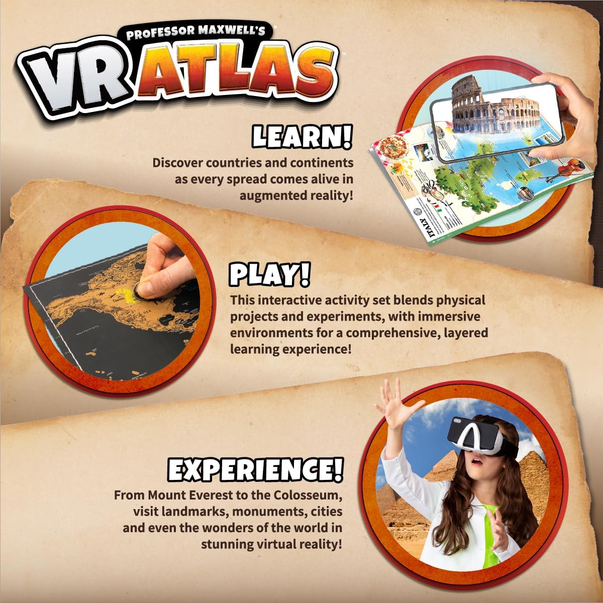 Abacus Brands Professor Maxwells Virtual Reality: Atlas