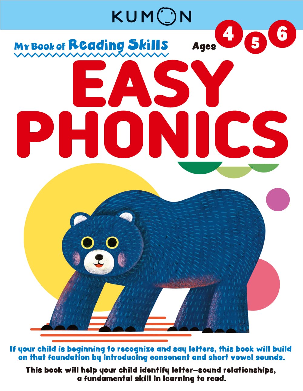Kumon My Book Of Reading Skills : Easy Phonics